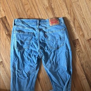 Levi's Men's Light Blue Straight Jeans